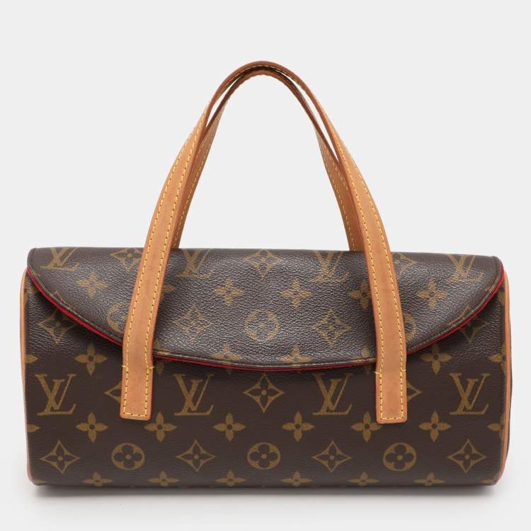 Pre Owned Louis Vuitton Monogram Canvas and Leather Sonatine Bag