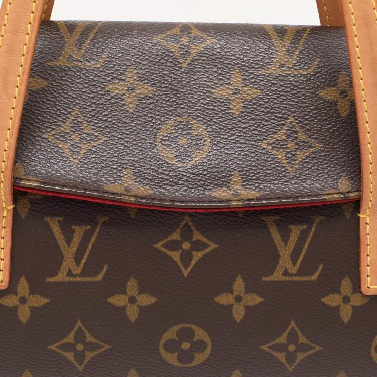 Pre Owned Louis Vuitton Monogram Canvas and Leather Sonatine Bag