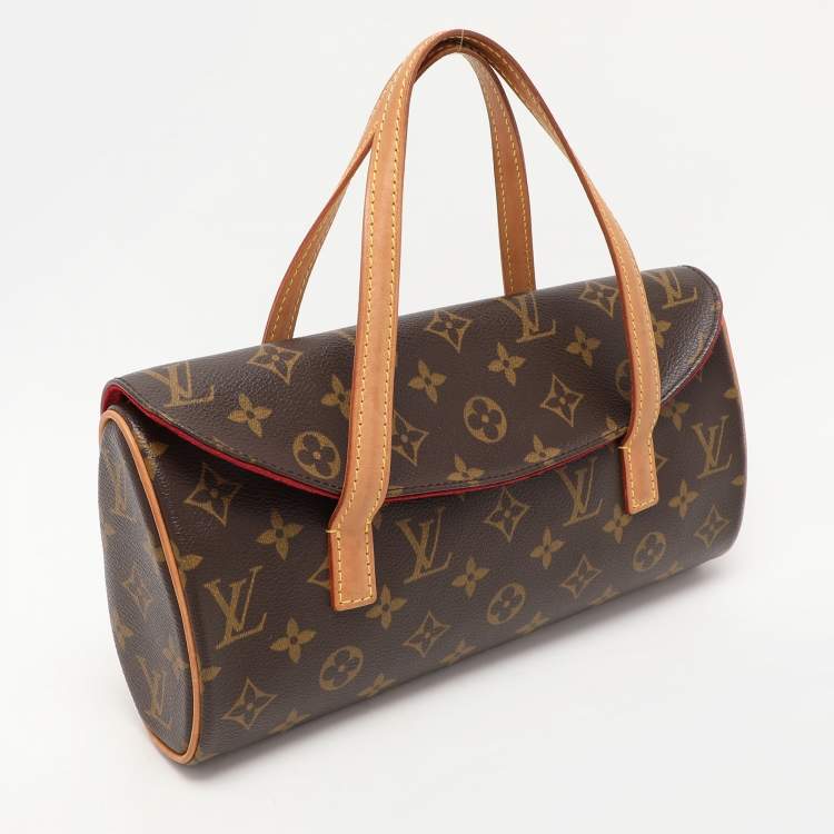 Pre Owned Louis Vuitton Monogram Canvas and Leather Sonatine Bag