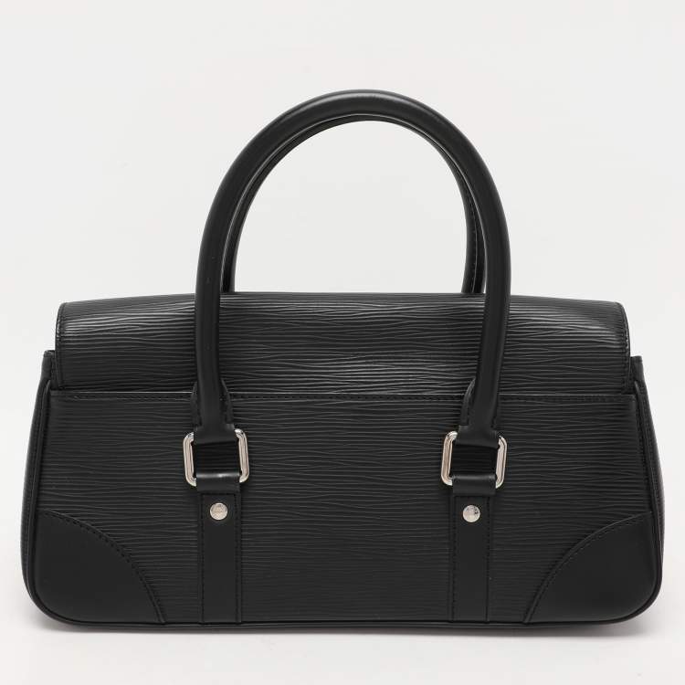 Pre Owned Louis Vuitton Black Epi Leather Segur PM Bag
