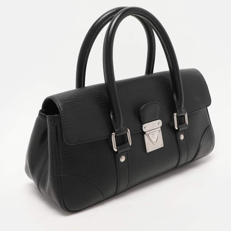 Pre Owned Louis Vuitton Black Epi Leather Segur PM Bag