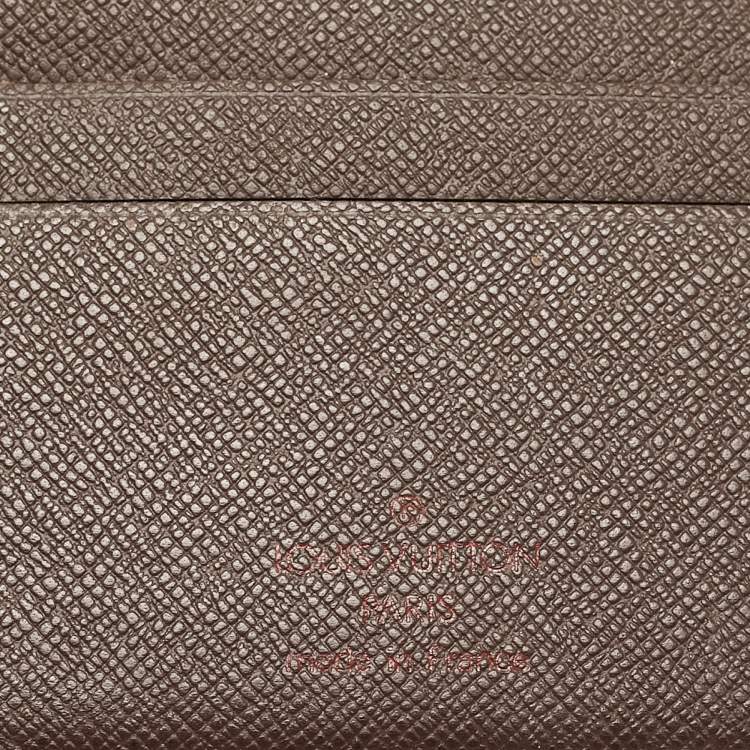 Pre Owned Louis Vuitton Damier Ebene Canvas Multiple Wallet
