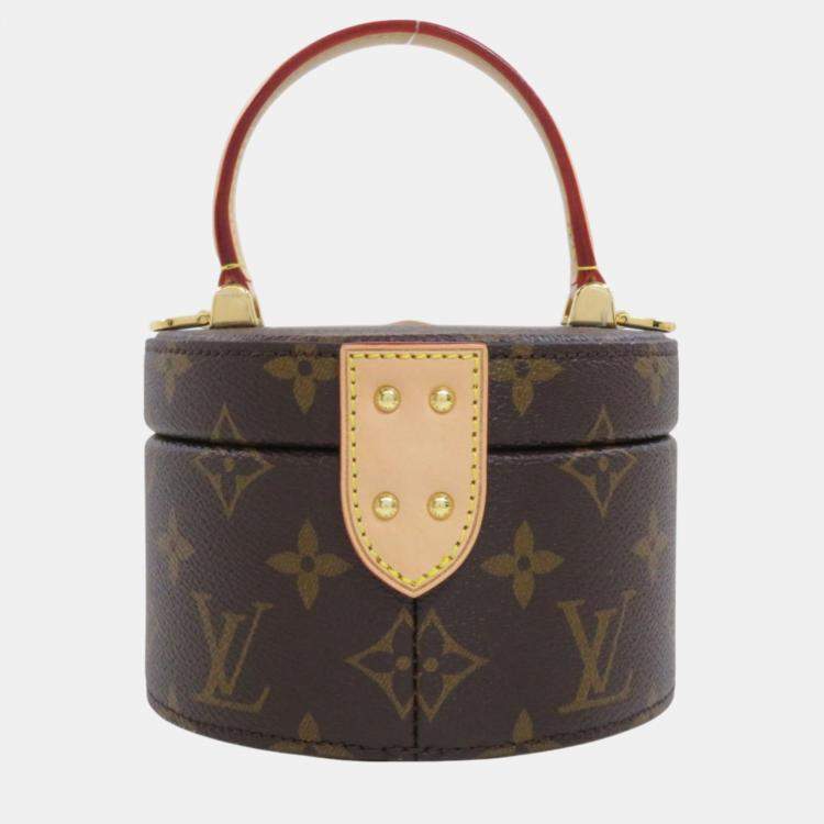 Pre Owned Louis Vuitton Brown Monogram Canvas, Leather Scott  Shoulder Bag
