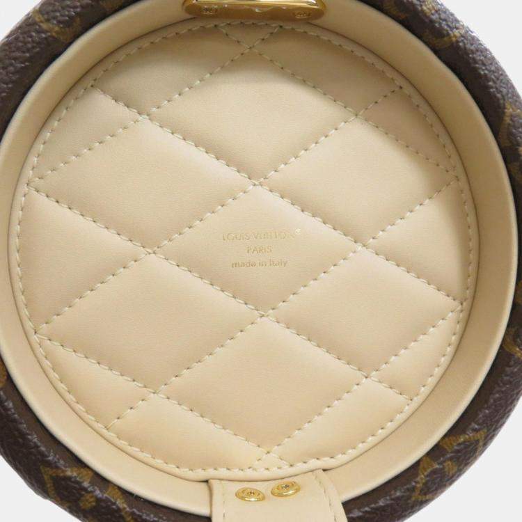 Pre Owned Louis Vuitton Brown Monogram Canvas, Leather Scott  Shoulder Bag