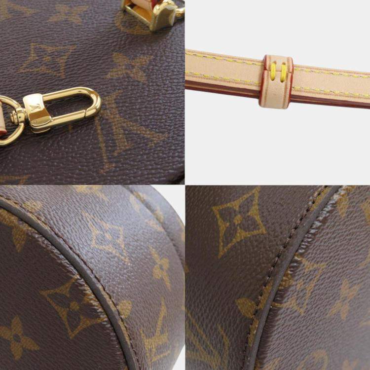 Pre Owned Louis Vuitton Brown Monogram Canvas, Leather Scott  Shoulder Bag