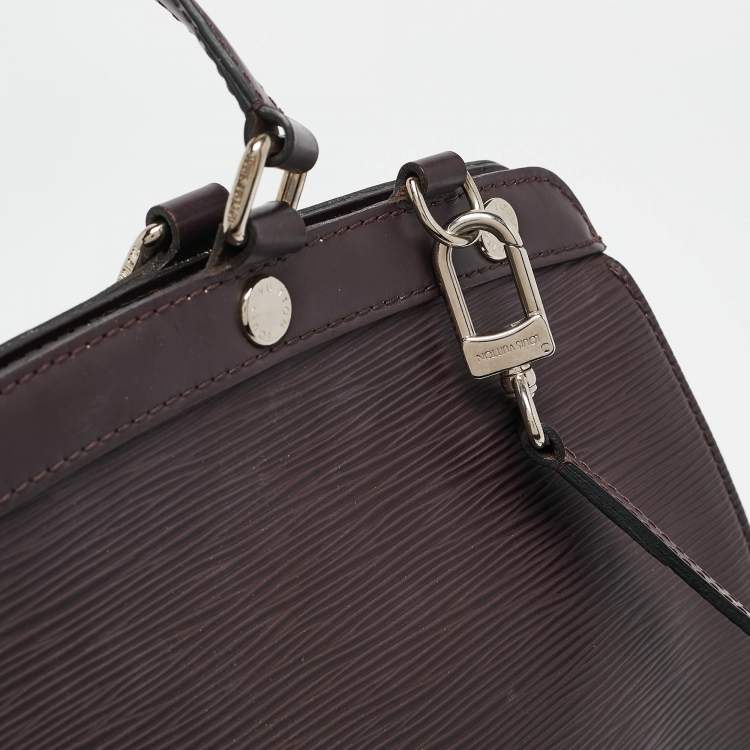 Pre Owned Louis Vuitton Quetsche Epi Leather Brea MM Bag