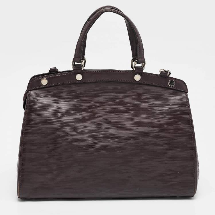 Pre Owned Louis Vuitton Quetsche Epi Leather Brea MM Bag