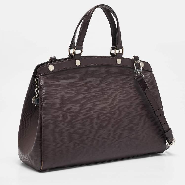 Pre Owned Louis Vuitton Quetsche Epi Leather Brea MM Bag