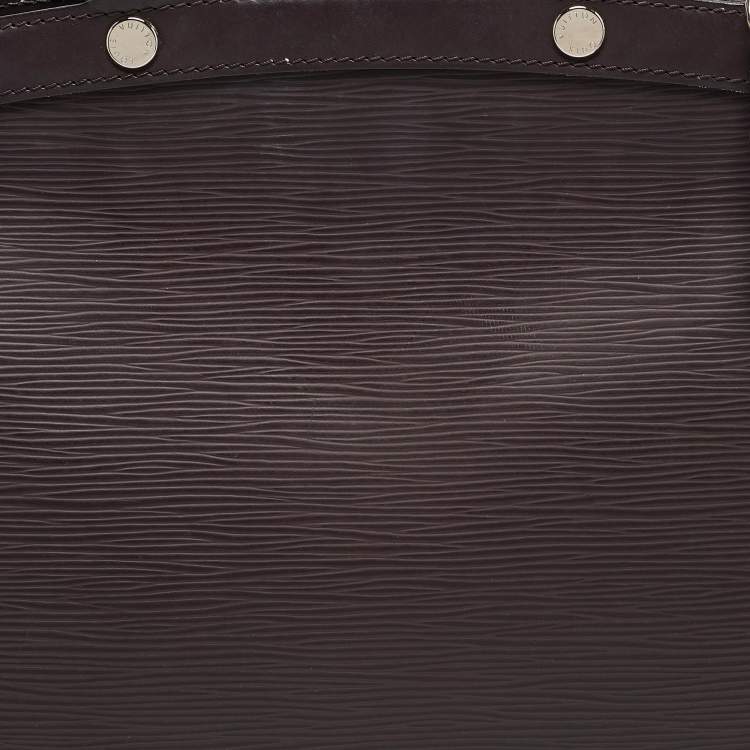Pre Owned Louis Vuitton Quetsche Epi Leather Brea MM Bag