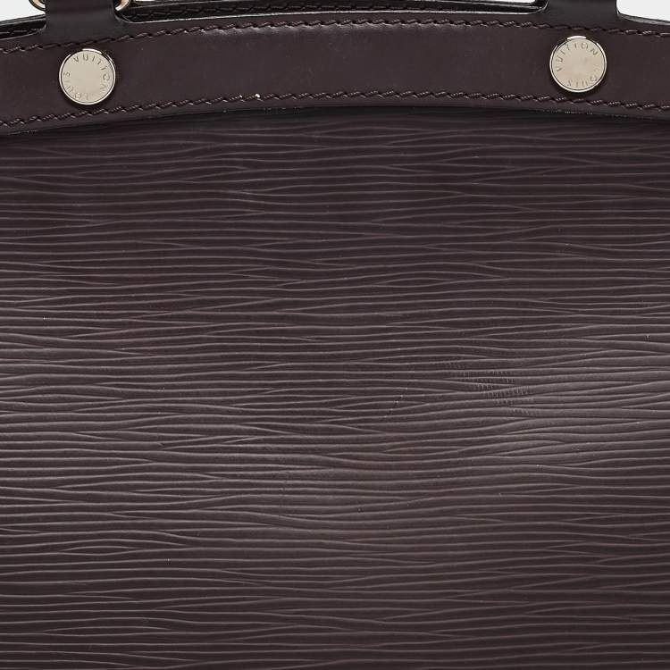 Pre Owned Louis Vuitton Quetsche Epi Leather Brea MM Bag