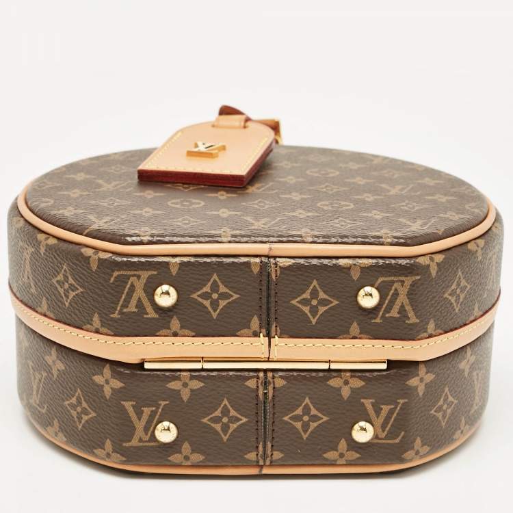 Pre Owned Louis Vuitton Monogram Canvas Petite Boite Chapeau Bag