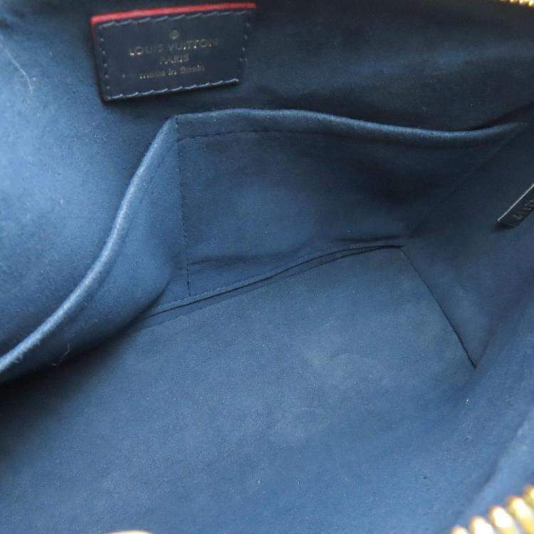 Pre Owned Louis Vuitton Marine Rouge Empreinte V Tote BB Handbag
