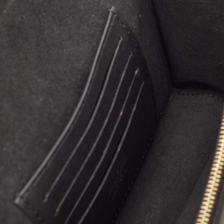 Pre Owned Louis Vuitton Monogram Reverse Canvas Dauphine Wallet on Chain
