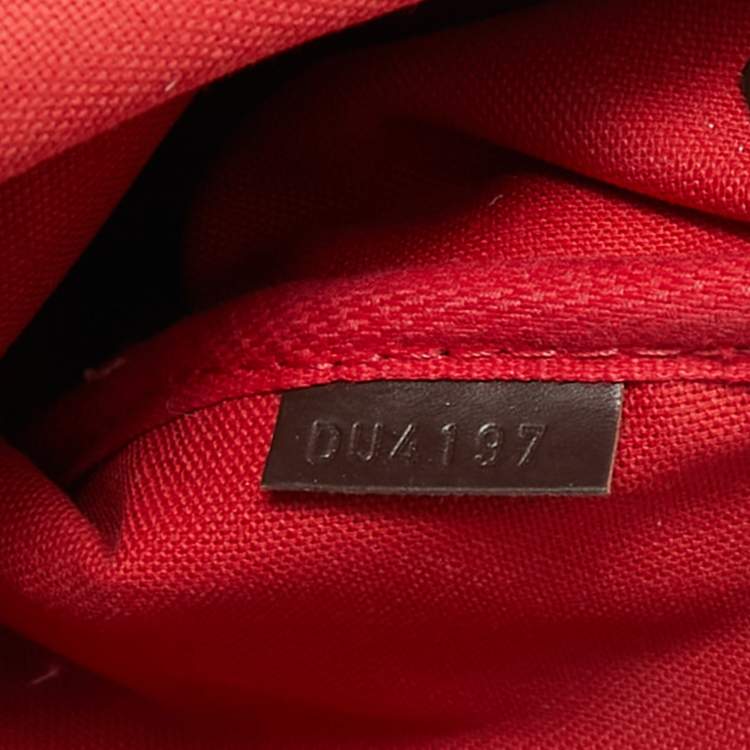 Pre Owned Louis Vuitton Damier Ebene Canvas Favorite MM Bag