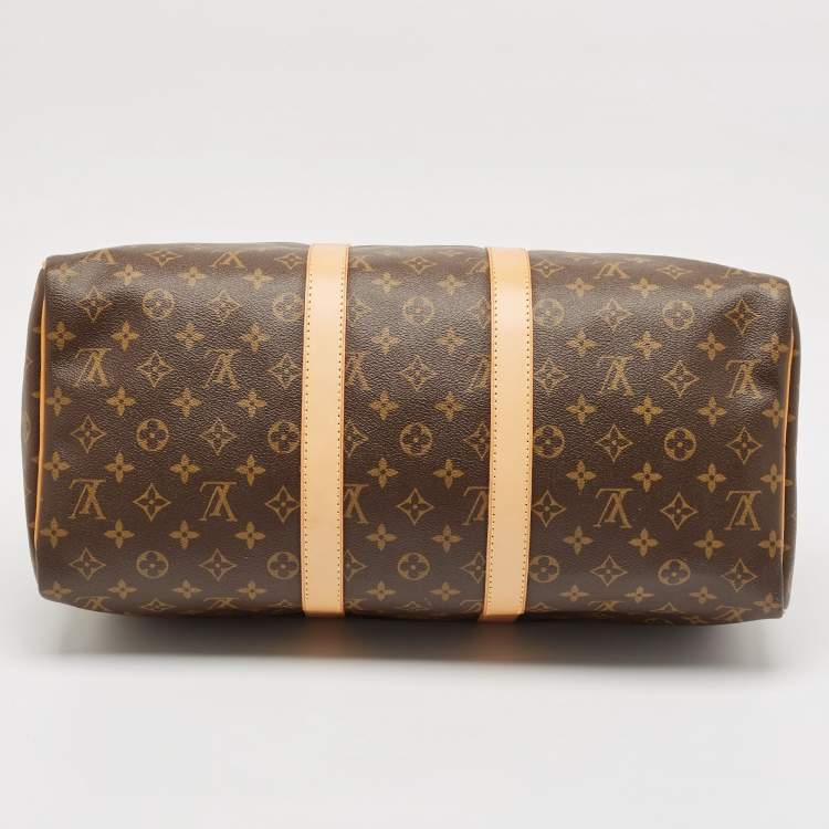 Pre Owned Louis Vuitton Monogram Canvas Keepall 45 Bag
