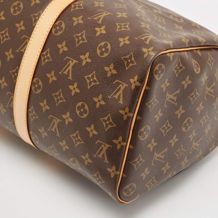 Pre Owned Louis Vuitton Monogram Canvas Keepall 45 Bag