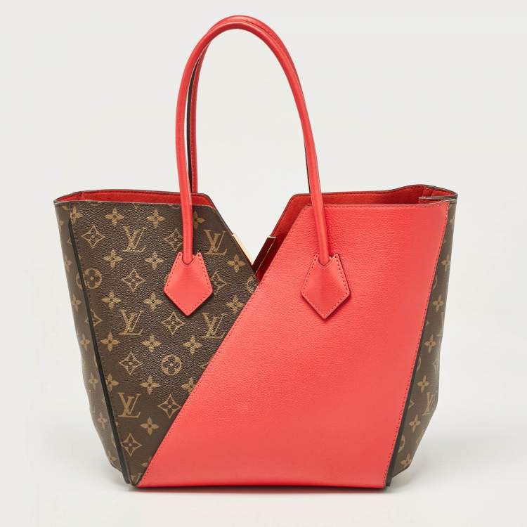 Pre Owned Louis Vuitton Cherry Monogram Canvas and Leather Kimono Bag