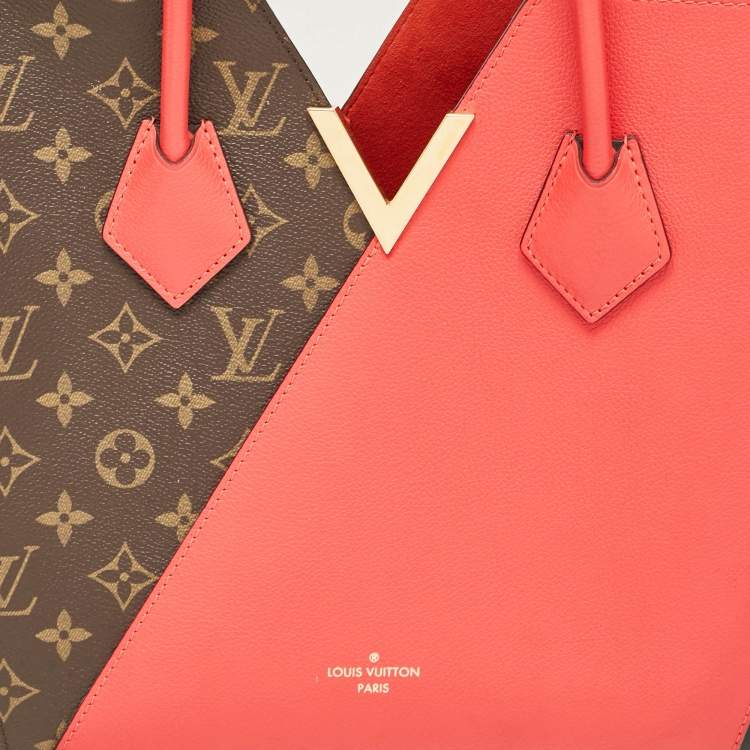 Pre Owned Louis Vuitton Cherry Monogram Canvas and Leather Kimono Bag