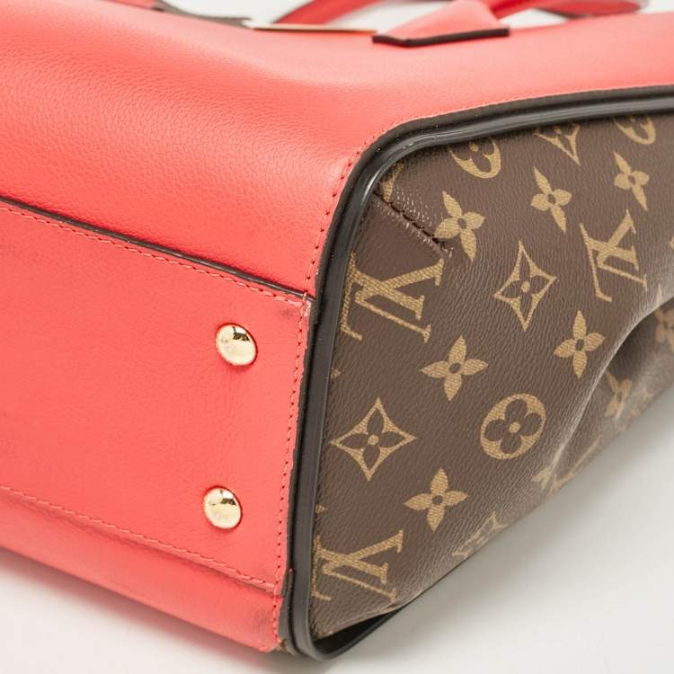 Pre Owned Louis Vuitton Cherry Monogram Canvas and Leather Kimono Bag