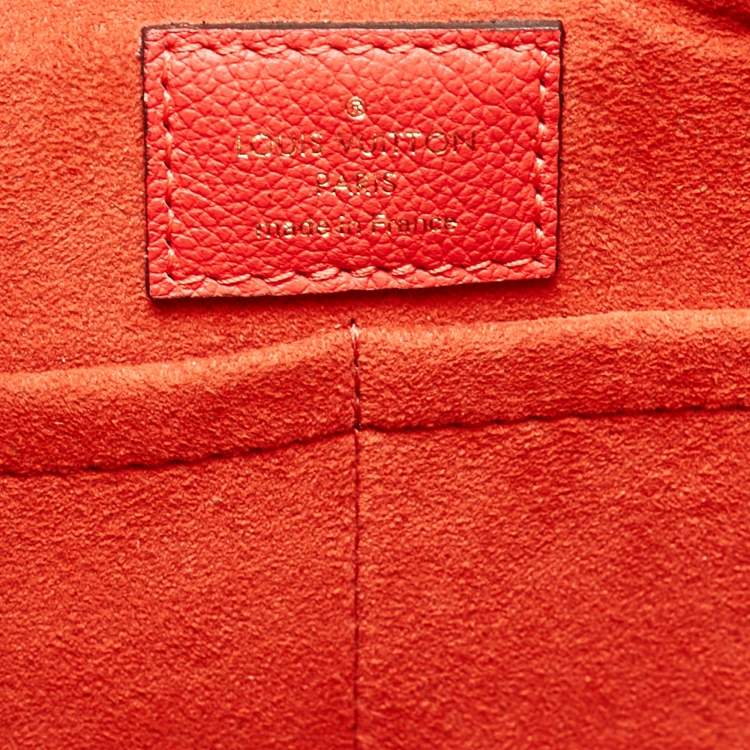 Pre Owned Louis Vuitton Cherry Monogram Canvas and Leather Kimono Bag