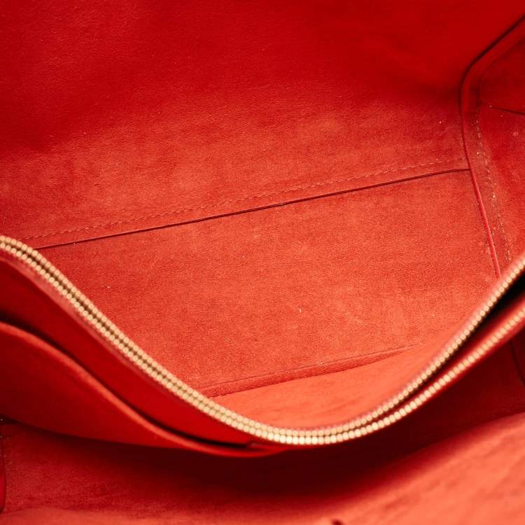 Pre Owned Louis Vuitton Cherry Monogram Canvas and Leather Kimono Bag