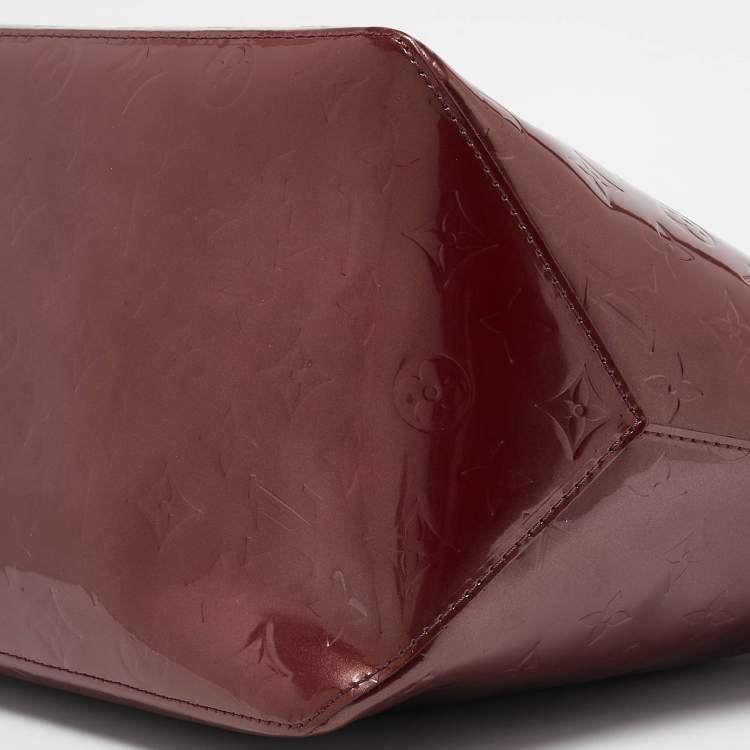 Pre Owned Louis Vuitton Violette Monogram Vernis Bellevue GM Bag