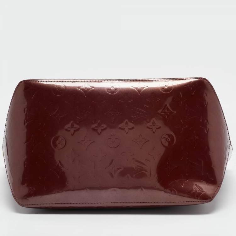 Pre Owned Louis Vuitton Violette Monogram Vernis Bellevue GM Bag
