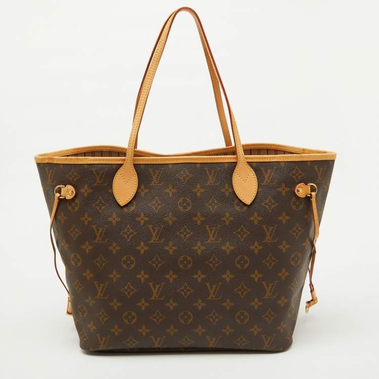 Pre Owned Louis Vuitton Monogram Canvas Neverfull MM Bag