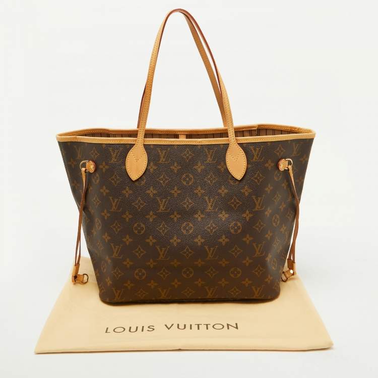 Pre Owned Louis Vuitton Monogram Canvas Neverfull MM Bag