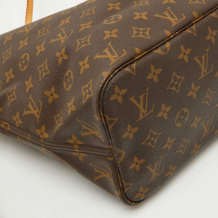 Pre Owned Louis Vuitton Monogram Canvas Neverfull MM Bag
