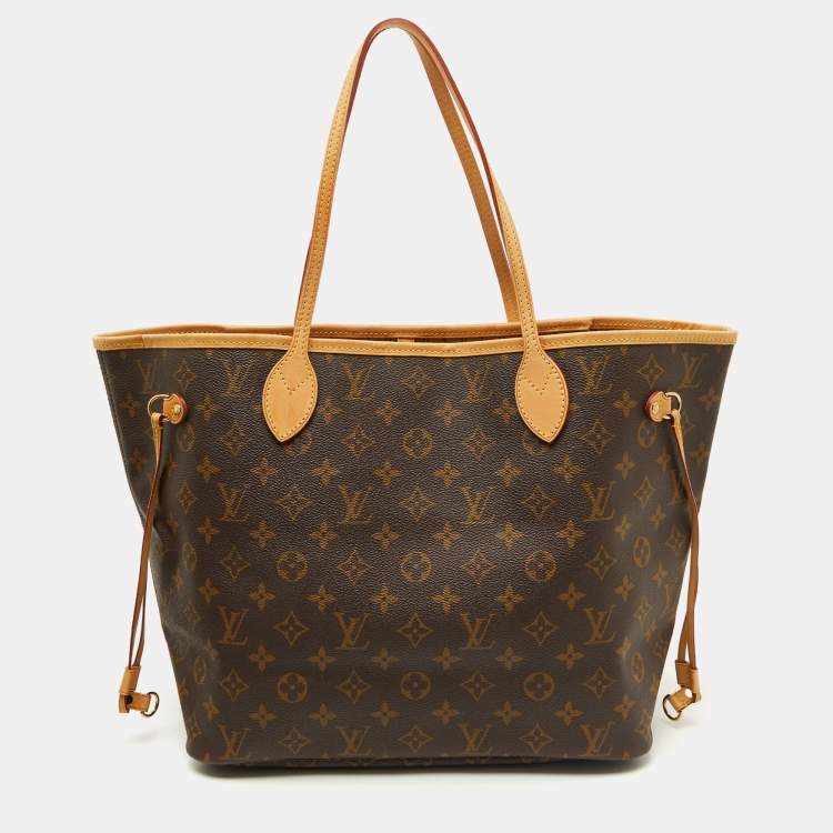 Pre Owned Louis Vuitton Monogram Canvas Neverfull MM Bag