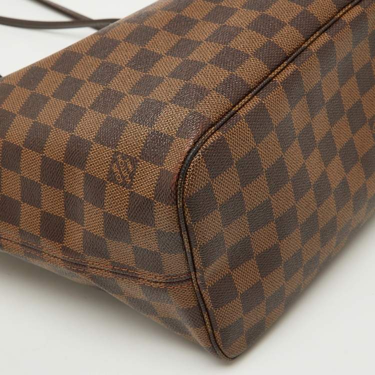 Pre Owned Louis Vuitton Damier Ebene Canvas Neverfull MM Bag