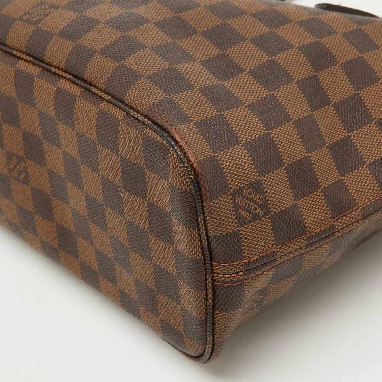 Pre Owned Louis Vuitton Damier Ebene Canvas Neverfull PM Bag