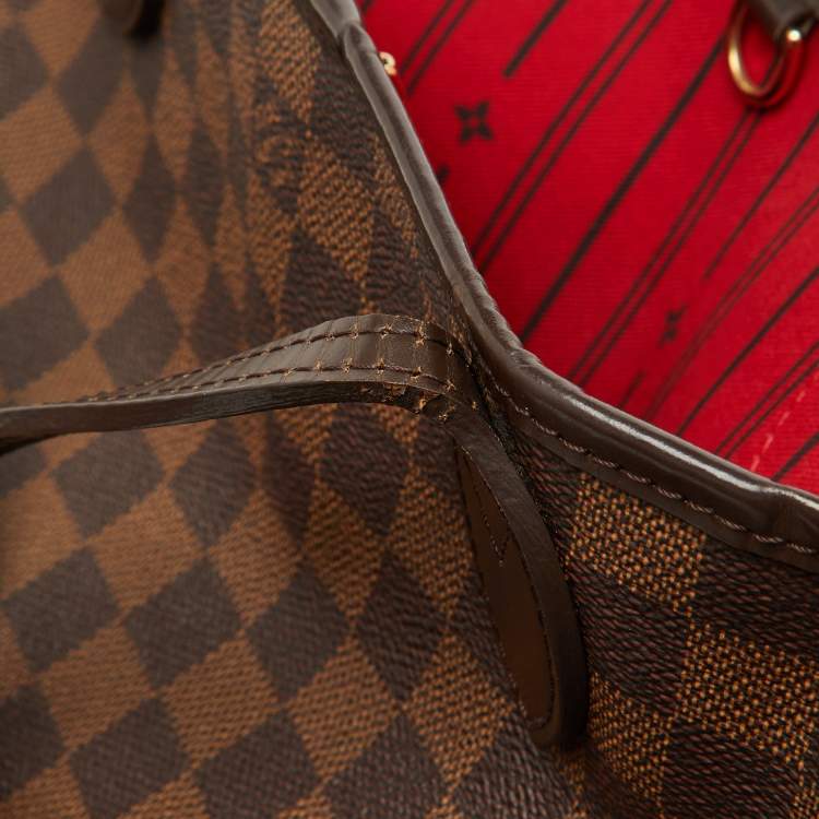 Pre Owned Louis Vuitton Damier Ebene Canvas Neverfull PM Bag