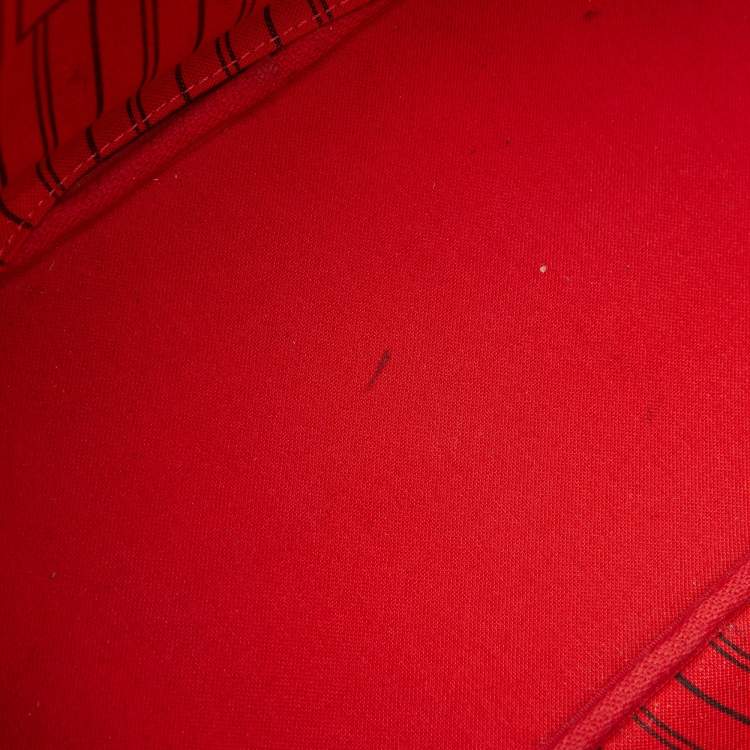 Pre Owned Louis Vuitton Damier Ebene Canvas Neverfull MM Bag