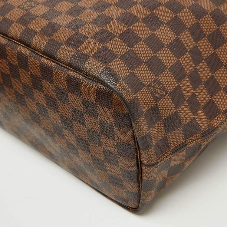 Pre Owned Louis Vuitton Damier Ebene Canvas Neverfull MM Bag