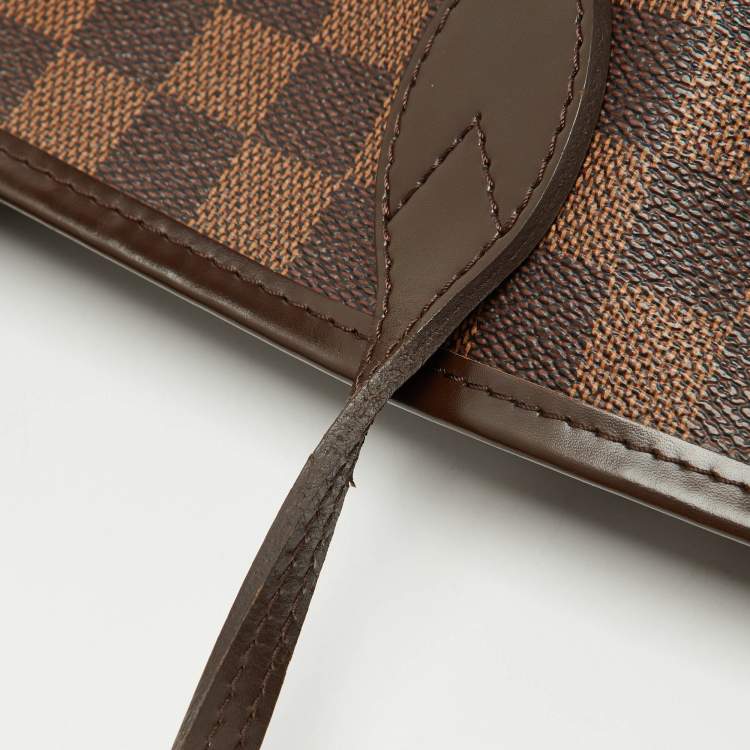 Pre Owned Louis Vuitton Damier Ebene Canvas Neverfull MM Bag