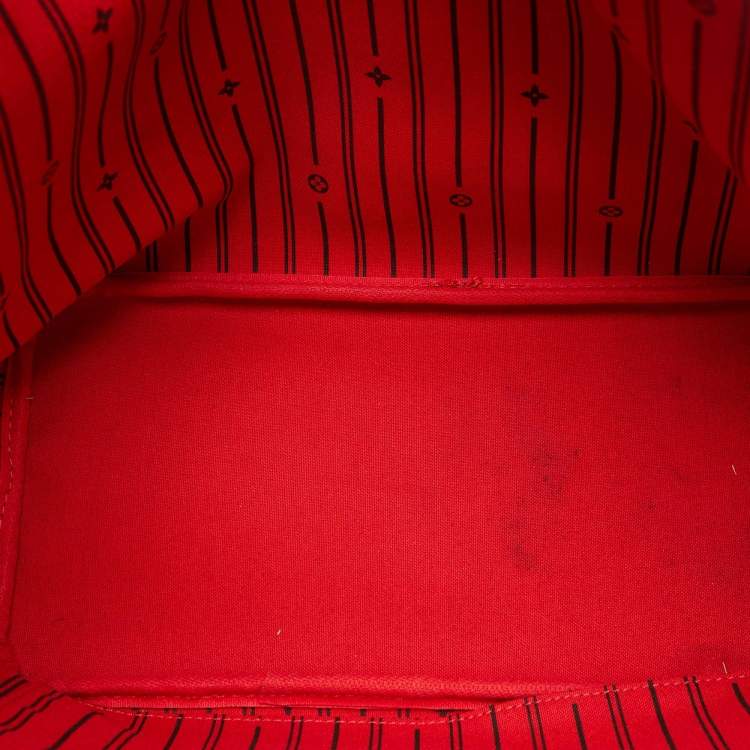 Pre Owned Louis Vuitton Damier Ebene Canvas Neverfull MM Bag