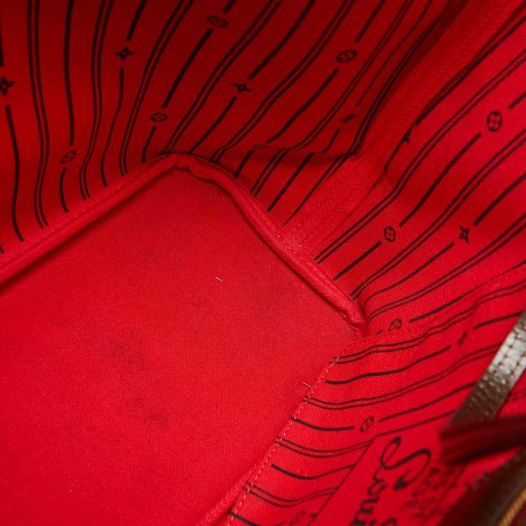 Pre Owned Louis Vuitton Damier Ebene Canvas Neverfull MM Bag