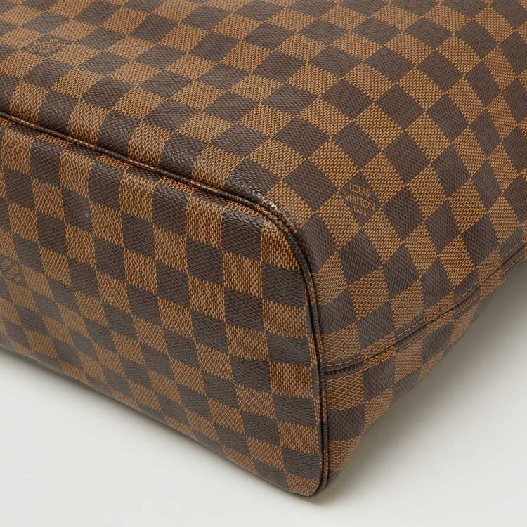 Pre Owned Louis Vuitton Damier Ebene Canvas Neverfull MM Bag