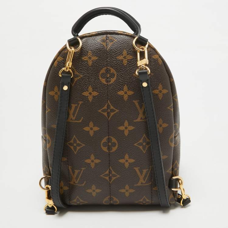 Pre Owned Louis Vuitton Monogram Canvas Mini World Tour Palm Springs Backpack