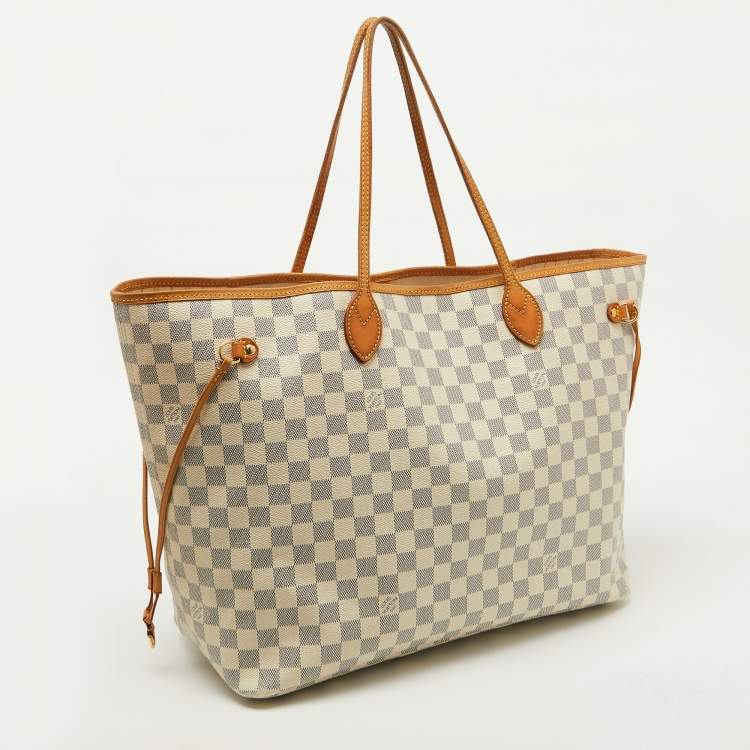 مملوكة مسبقًا Louis Vuitton Damier Azur Canvas Neverfull GM Bag