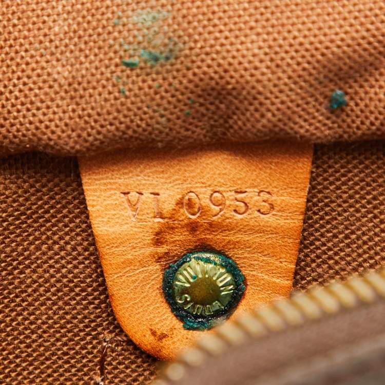 Pre Owned Louis Vuitton Monogram Canvas Speedy 25 Bag