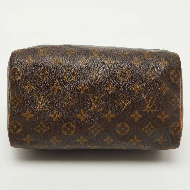 Pre Owned Louis Vuitton Monogram Canvas Speedy 25 Bag