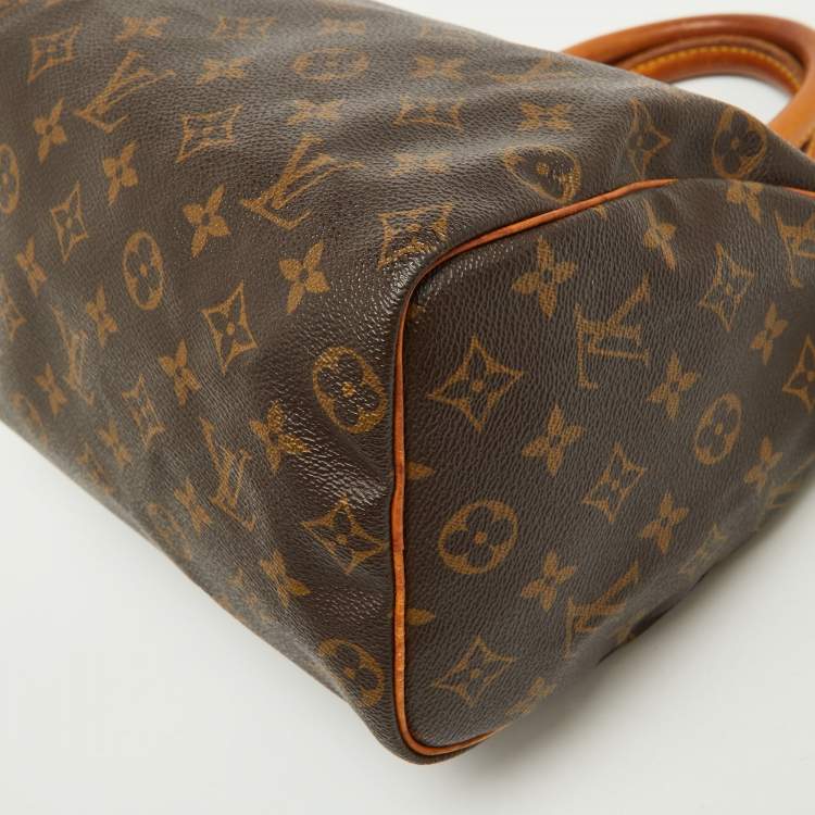 Pre Owned Louis Vuitton Monogram Canvas Speedy 25 Bag