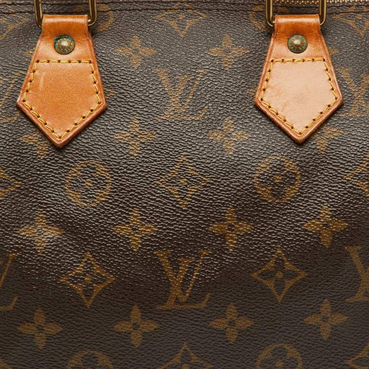 Pre Owned Louis Vuitton Monogram Canvas Speedy 25 Bag