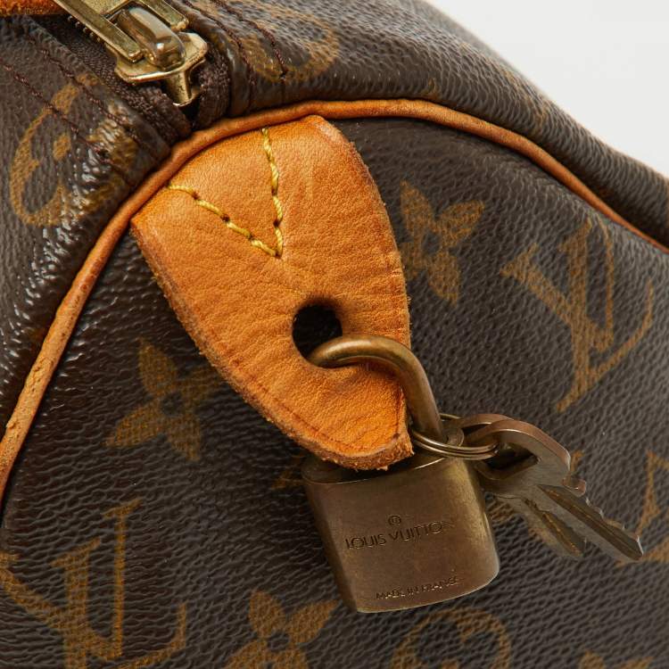 Pre Owned Louis Vuitton Monogram Canvas Speedy 25 Bag