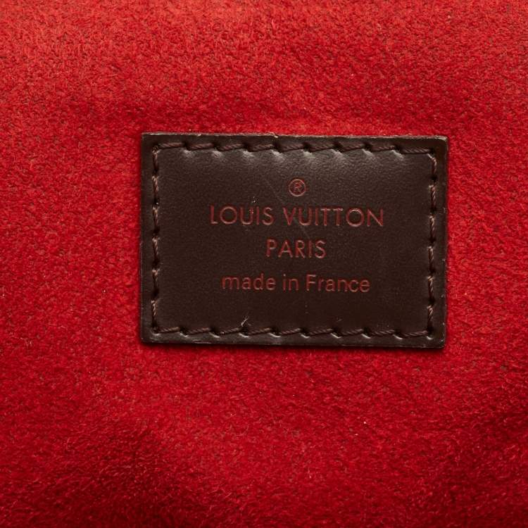 Pre Owned Louis Vuitton Damier Ebene Canvas Trevi PM Bag