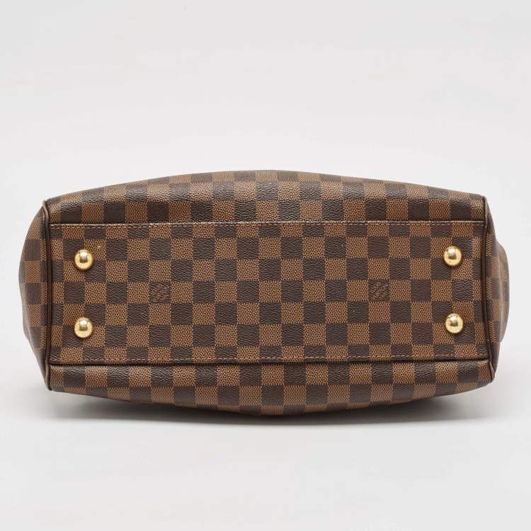 Pre Owned Louis Vuitton Damier Ebene Canvas Trevi PM Bag