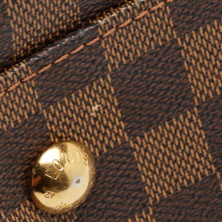 Pre Owned Louis Vuitton Damier Ebene Canvas Trevi PM Bag